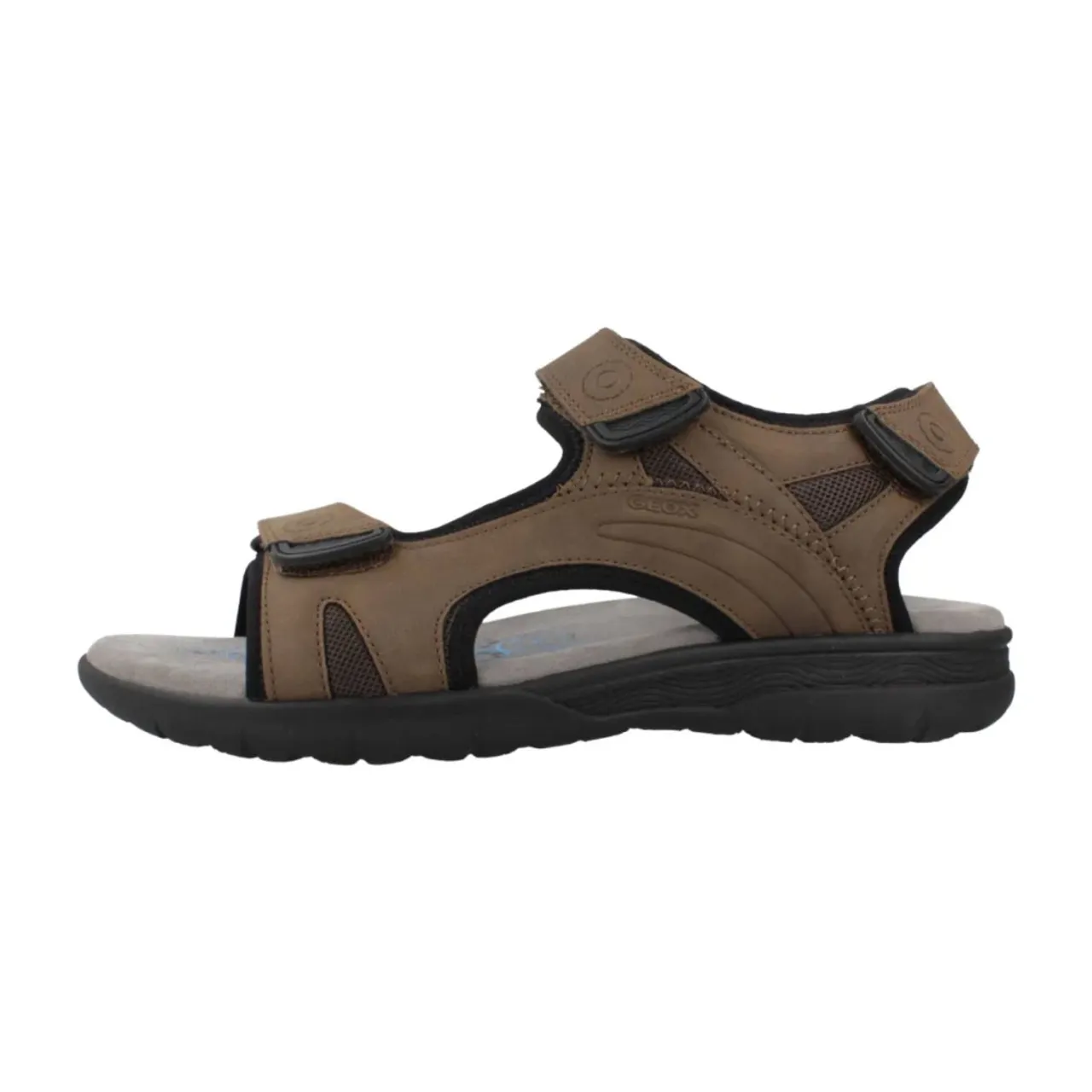 Geox , Flat Sandals ,Brown male, Sizes: