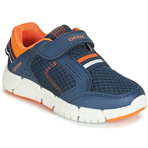 Geox  FLEXYPER  boys's Children's Shoes (Trainers) in Blue