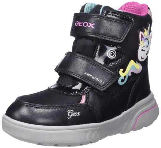 Geox Girl's J Sveggen Girl Abx Ankle Boots