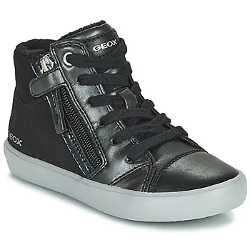 Geox  GISLI  girls's Children's Shoes (High-top Trainers) in Black