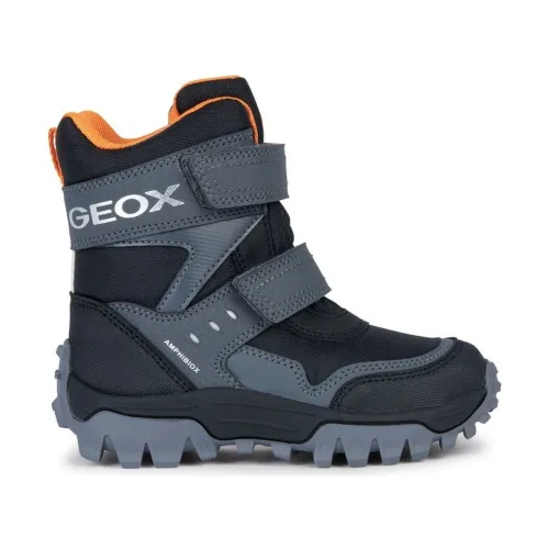 Geox , Himalaya ABX Booties for Boys ,Black male, Sizes: