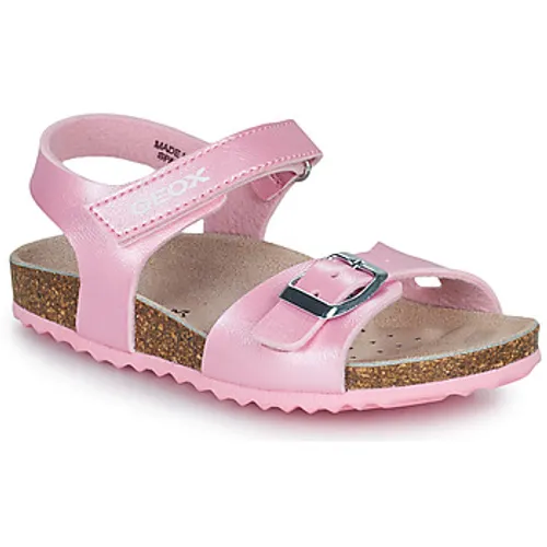 Geox  J ADRIEL GIRL C  girls's Children's Sandals in Pink