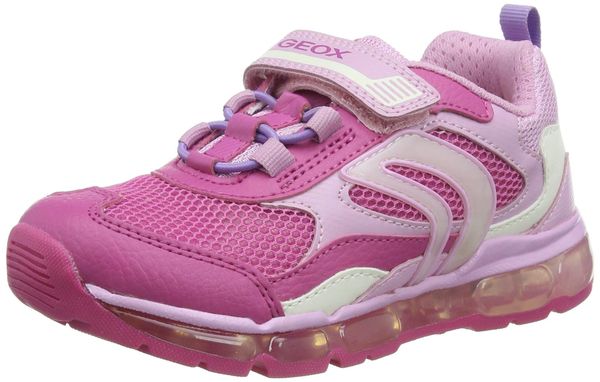 Geox J Android Girl D Shoes, Fuchsia/Pink,