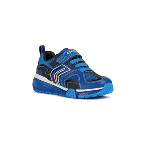 Geox  J BAYONYC B. A  boys's Children's Shoes (Trainers) in Blue