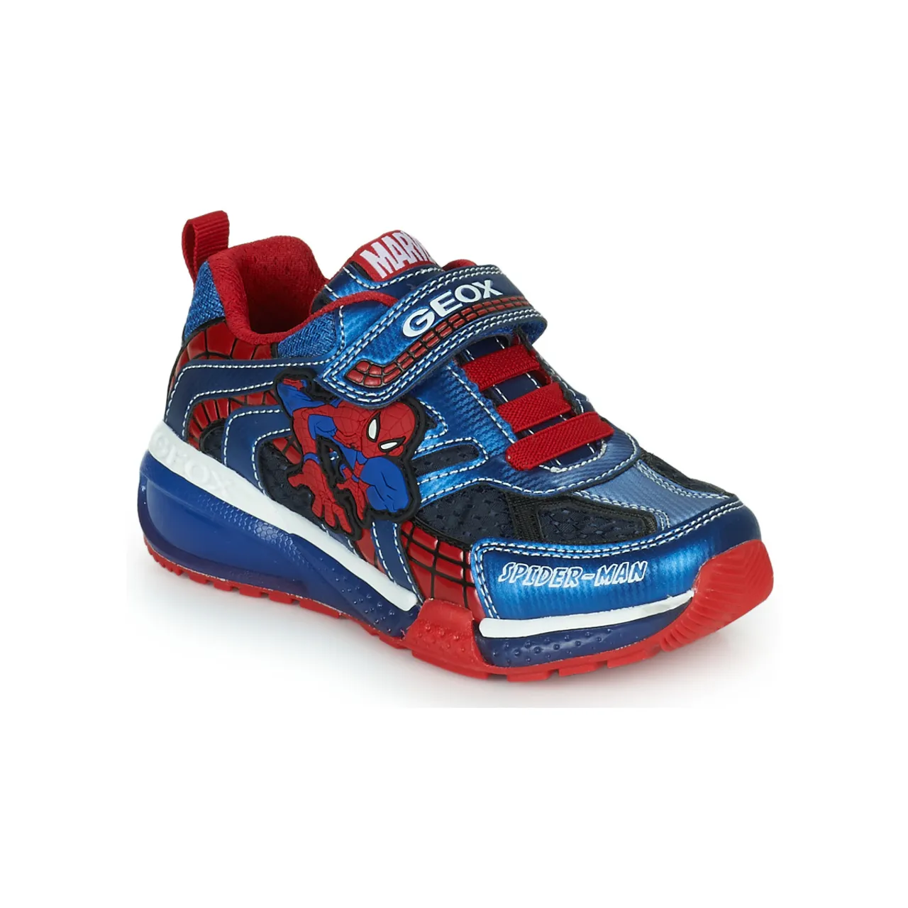 Geox  J BAYONYC BOY B  boys's Children's Shoes (Trainers) in Blue