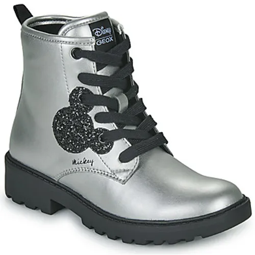 Geox  J CASEY GIRL G  girls's Children's Mid Boots in Silver