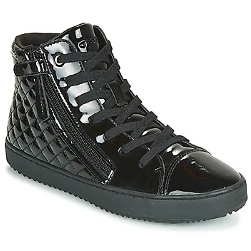 Geox  J KALISPERA GIRL  girls's Children's Shoes (High-top Trainers) in Black