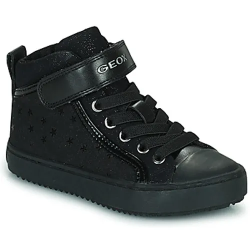 Geox  J KALISPERA GIRL I  girls's Children's Shoes (High-top Trainers) in Black