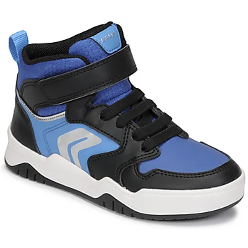 Geox  J PERTH BOY G  boys's Children's Shoes (High-top Trainers) in Blue