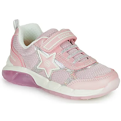 Geox  J SPAZIALE GIRL A  girls's Children's Shoes (Trainers) in Pink