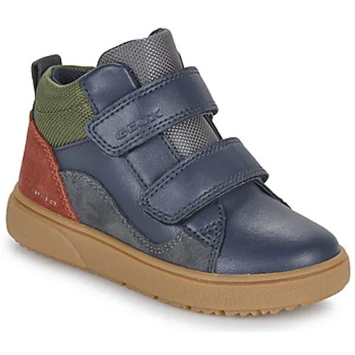 Geox  J THELEVEN BOY B ABX  boys's Children's Shoes (High-top Trainers) in Marine