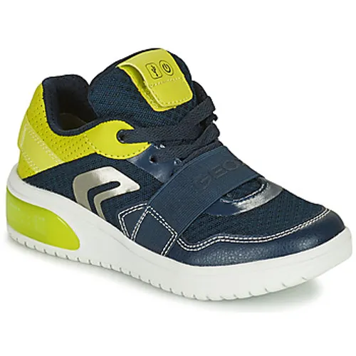 Geox  J XLED BOY  boys's Children's Shoes (Trainers) in Blue