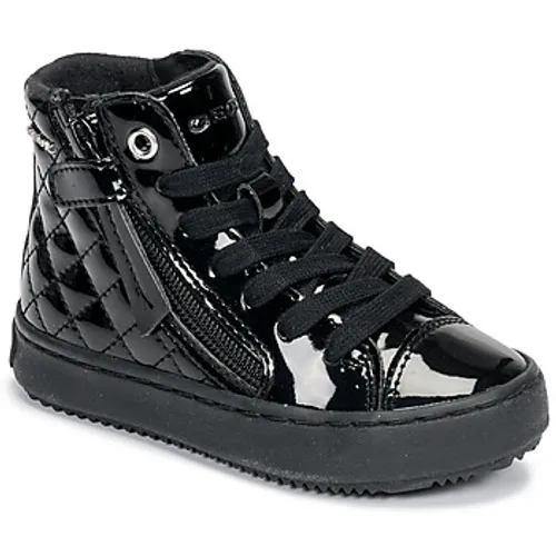 Geox  KALISPERA  girls's Children's Shoes (High-top Trainers) in Black