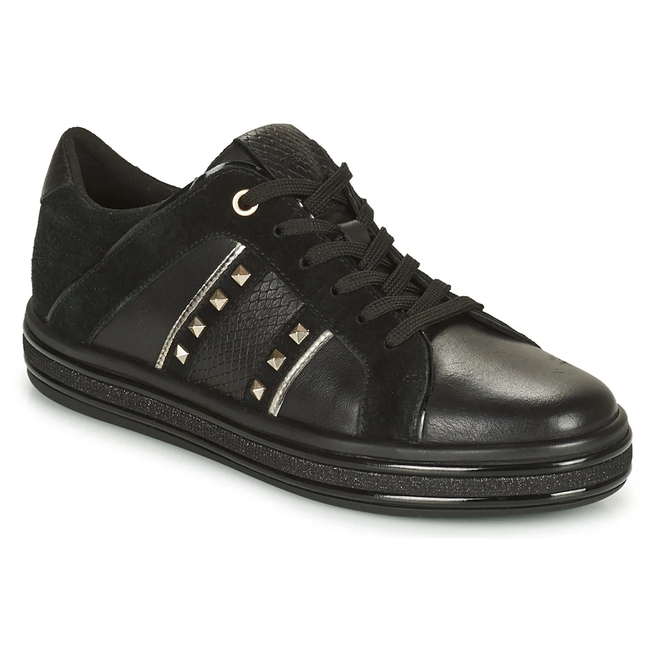 Geox  LEELU  women's Shoes (Trainers) in Black