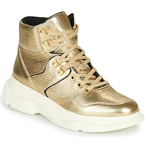 Geox  MACAONE  women's Low Ankle Boots in Gold