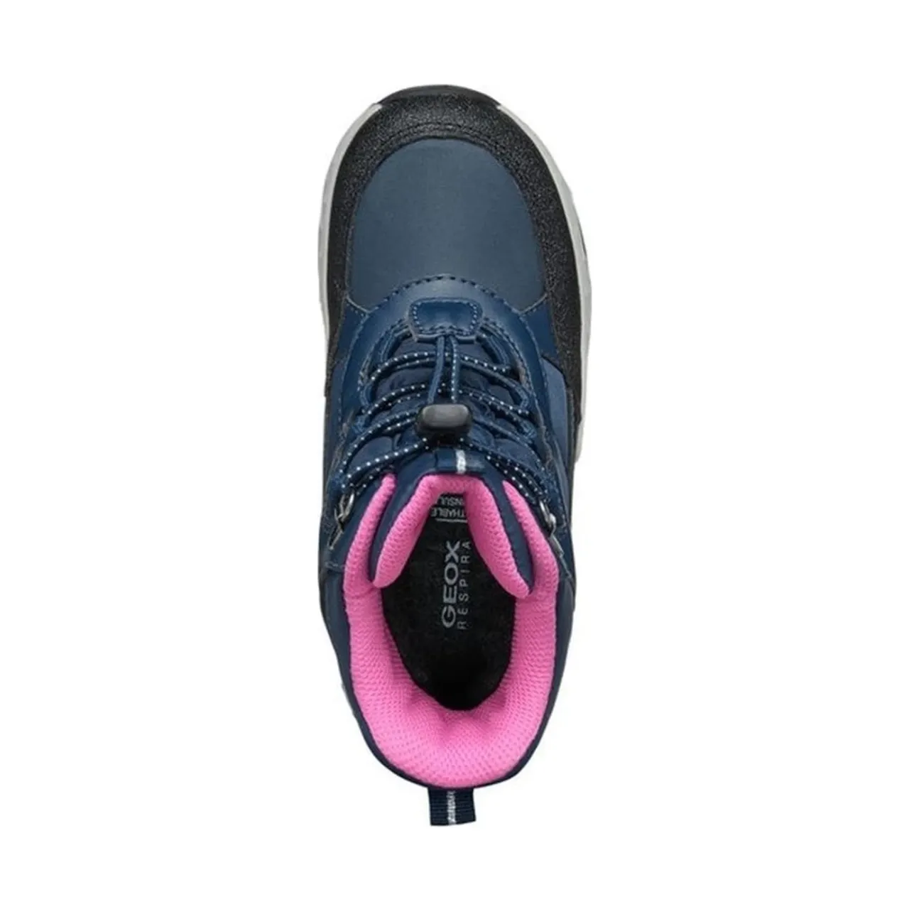 Geox , Navy Fuchsia Kids Boots ,Blue female, Sizes:
