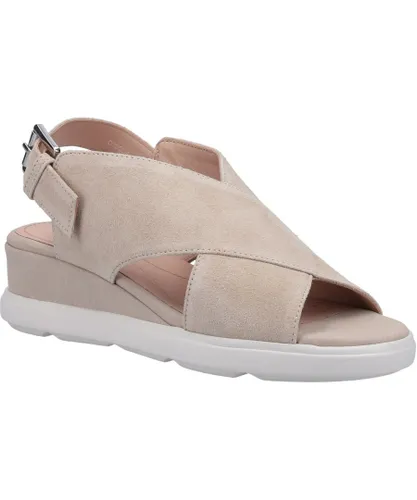 Geox Pisa LEATHER Womens - Taupe