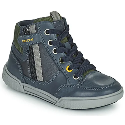 Geox  POSEIDO  boys's Children's Shoes (High-top Trainers) in Blue