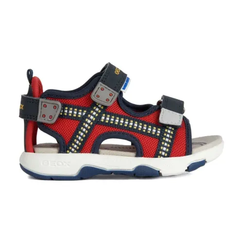 Geox , sandals multy ,Red male, Sizes: