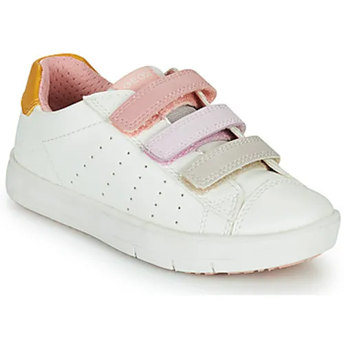 Geox  SILENEX GIRL  girls's Children's Shoes (Trainers) in White