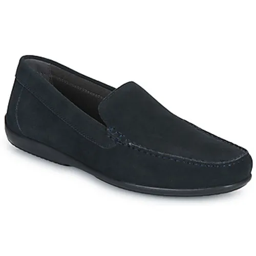 Geox  U ASCANIO A  men's Loafers / Casual Shoes in Marine