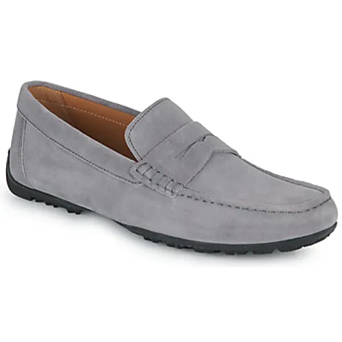 Geox  U KOSMOPOLIS + GRIP  men's Loafers / Casual Shoes in Grey