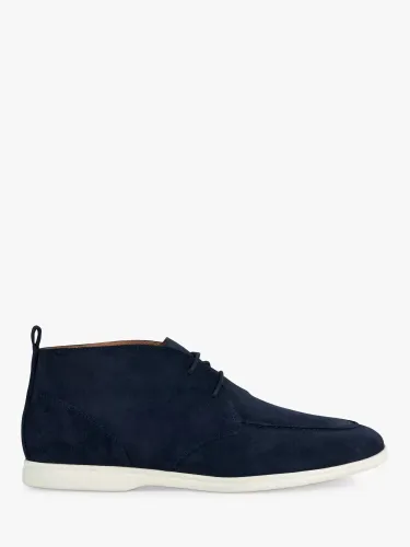Geox Venzone Suede Chukka Boots - Navy - Male