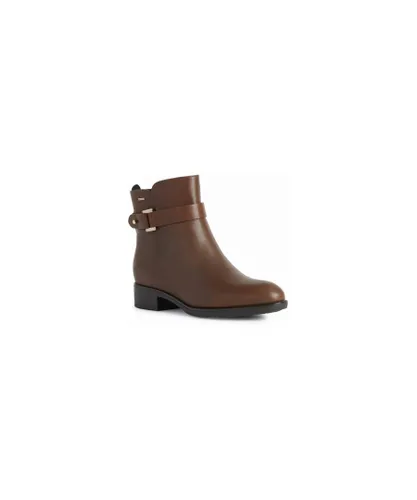 Geox Womens Felicity Ladies Ankle Boots - Brown