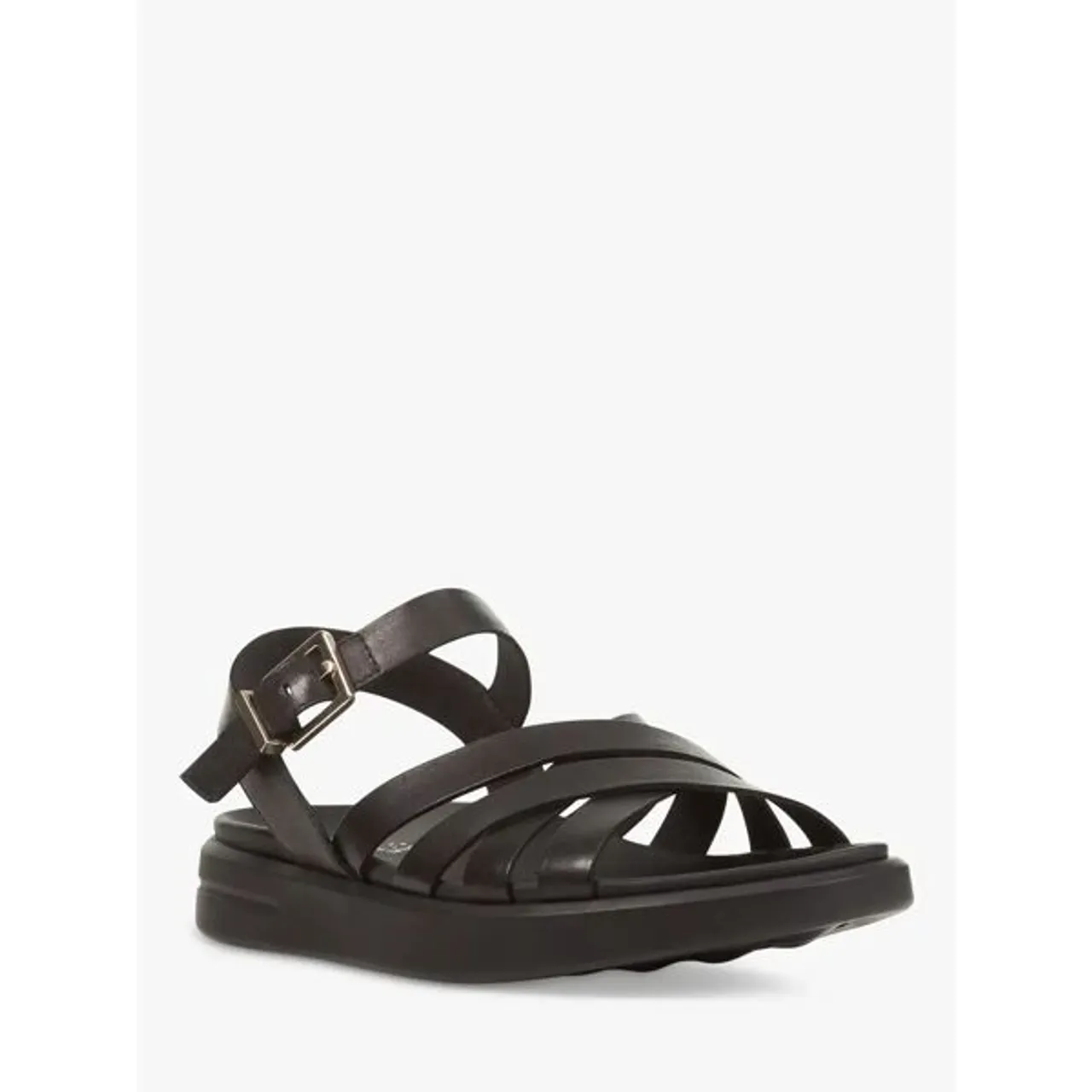 Geox Xand 2S Lightweight Breathable Leather Sandals - Black - Female