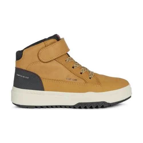 Geox , Yellow Kids Boots ,Yellow male, Sizes: