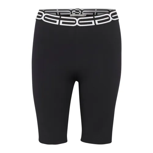 Gestuz , Sporty Biker Shorts & Knickers Black ,Black female, Sizes: