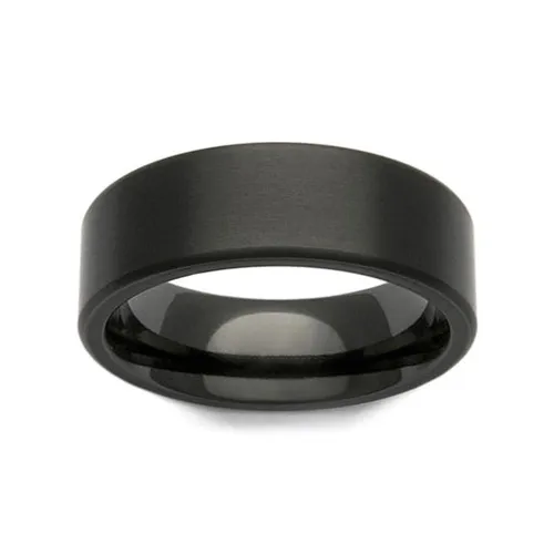 GETi Black Zirconium Matte 7mm Ring - Sample