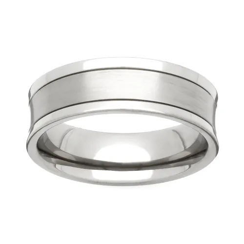 GETi Titanium Concave 6mm Ring