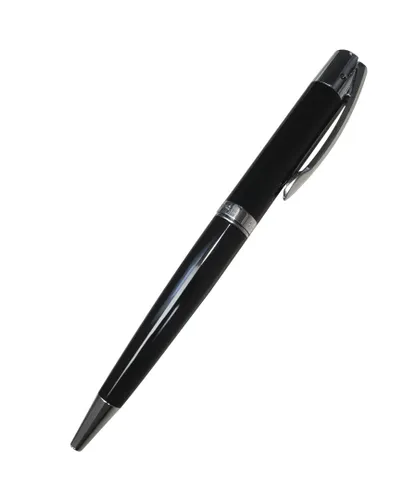 Gevril Black and Silver Ball Pen - One