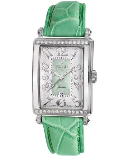 Gevril : Glamour Womens Green Watch [Watch] - One Size