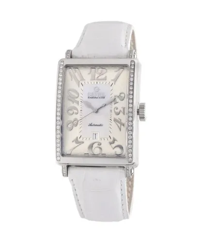 Gevril WoMens 6209NE Glamour Automatic White Diamond Watch - One Size