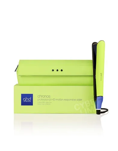 ghd Chronos Limited Edition Hair Straightener - Cyber Lime-Green