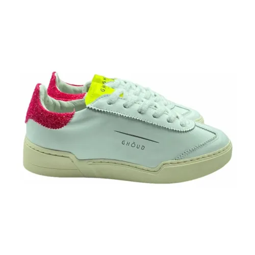 Ghoud , Low Top Leather Sneakers ,White female, Sizes: