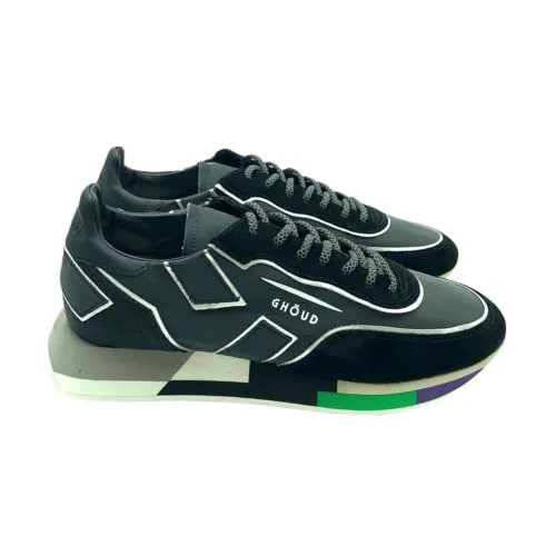 Ghoud , Nylon/Synt Rush M Low Sneakers ,Black male, Sizes: