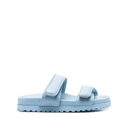 Gia Borghini , Double Strap Sandal ,Blue female, Sizes: