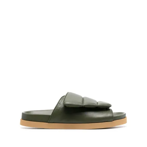 Gia Borghini , GIA Borghini Sandals Green ,Green male, Sizes: