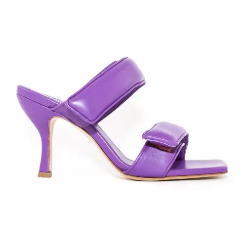 Gia Borghini , GIA Borghini Sandals Purple ,Purple female, Sizes: