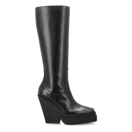 Gia Borghini , High Boots ,Black female, Sizes: