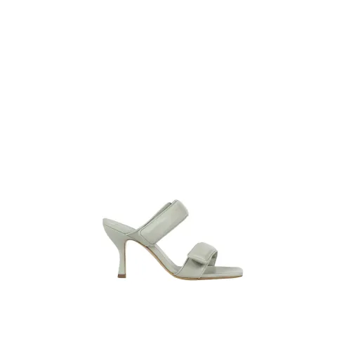 Gia Borghini , High Heel Sandals ,Gray female, Sizes: