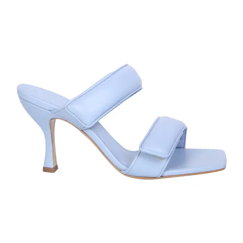 Gia Borghini , Modernly designed high-heeled sandal by Gia Borghini in partnership with Pernille Teisbaek ,Blue female, Sizes: