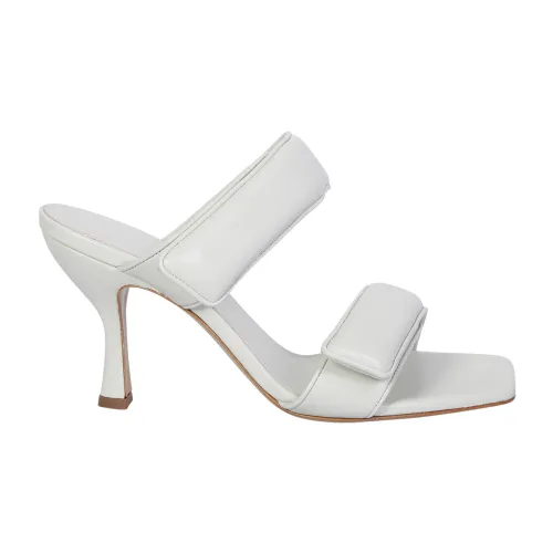 Gia Borghini , Modernly designed high-heeled sandals ,White female, Sizes: