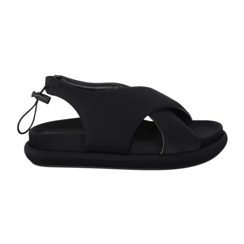 Gia Borghini , Platform sandals by Gia Borghini ,Black female, Sizes: