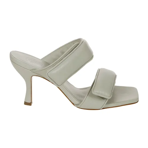Gia Borghini , Women Shoes Sandals Grey Ss23 ,Gray female, Sizes: