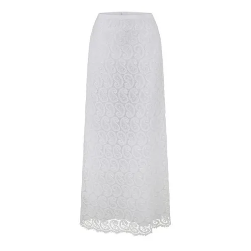 Giambattista Valli Giambat Lace Skirt Ld42 - White