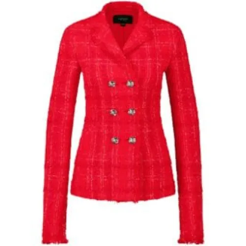 Giambattista Valli , Tweed Blazer ,Red female, Sizes: